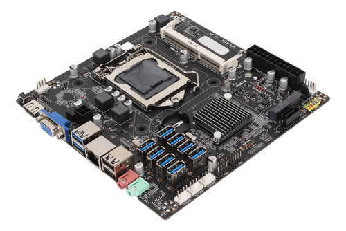 Placa Base Atx Mainboard Mining B75e Ddr3 Usb3.0 A Pcie 1x