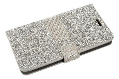 Flip Sparkle Bling Funda De Cuero Para LG Stylo 3 K10 Pro St