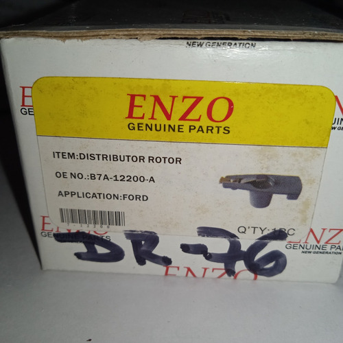 Rotor Distrib. Ford 8 Cil.  Tapa Normal Dr-76 Enzo Taiwan/3$