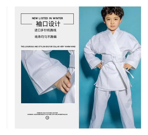 Traje De Entrenamiento De Karate De Taekwondo Judío Para Niñ