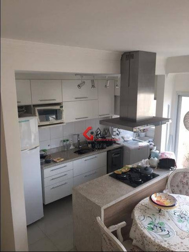 Imagem 4 de 10 de Cobertura Com 3 Dormitórios À Venda, 114 M² Por R$ 540.000,00 - Planalto - São Bernardo Do Campo/sp - Co0189