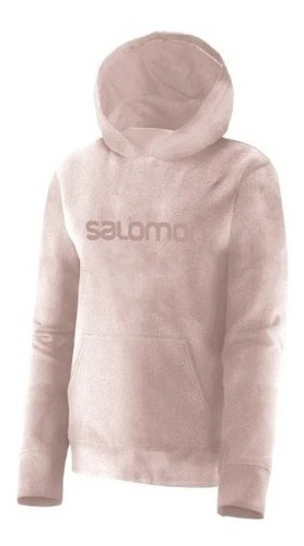 Buzo Salomon Mujer Polar Hoodie Uv 50 Casual Urbano - Salas