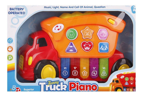 Camion - Piano Feliz Sonido Y Luz Ploppy 374160