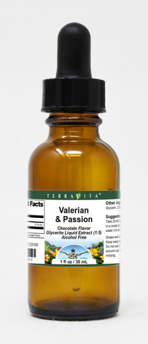 Terravita Extracto Valeriana Pasiflora Chocolate 1oz 2 Pack