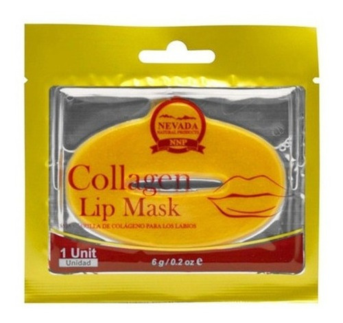 Imagen 2 de 4 de Mascarilla Colágeno Labios Anti-edad Hidrata Suaviza 2043