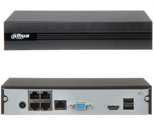 Dahua Dhi-nvr1104hs-p-s3/h Nvr De 4 Ip/ Serie Lite/ 4 Poe