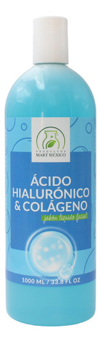 Jabón Facial De Ácido Hialurónico Y Colágeno (1 Litro)