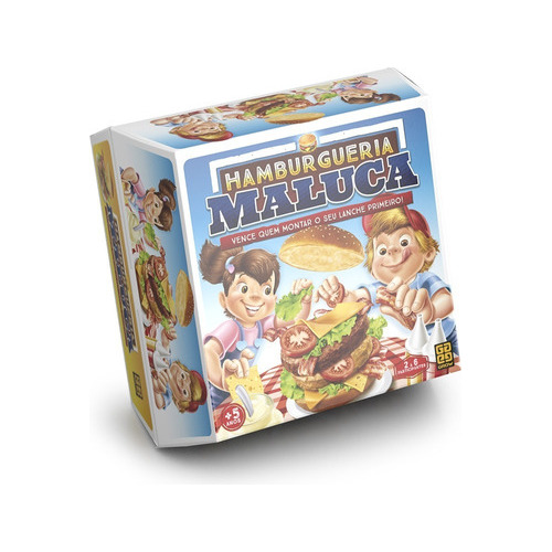 Jogo De Tabuleiro - Hamburgueria Maluca - Grow