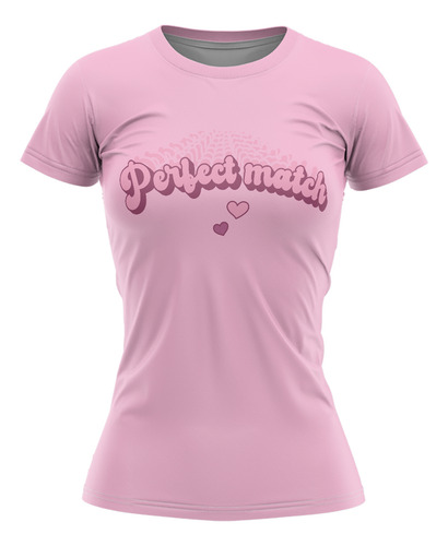 Playera Sublimada Perfect Match Corte Dama