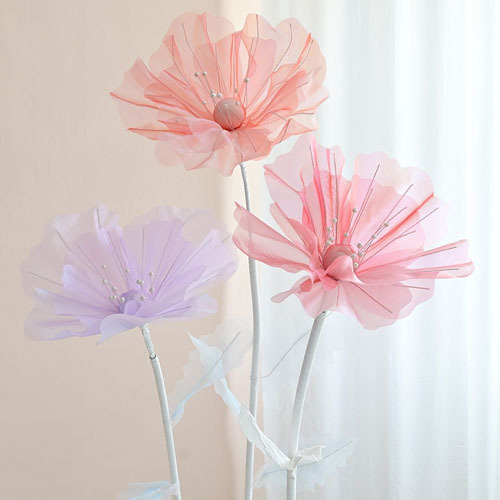 Decoração De Festa De Casamento Com Flor Gigante De 50 Cm