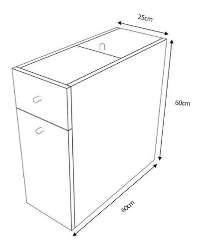 Imagen 7 de 9 de Mueble Para Baño Organizador Moderno La Font Linea Nueva