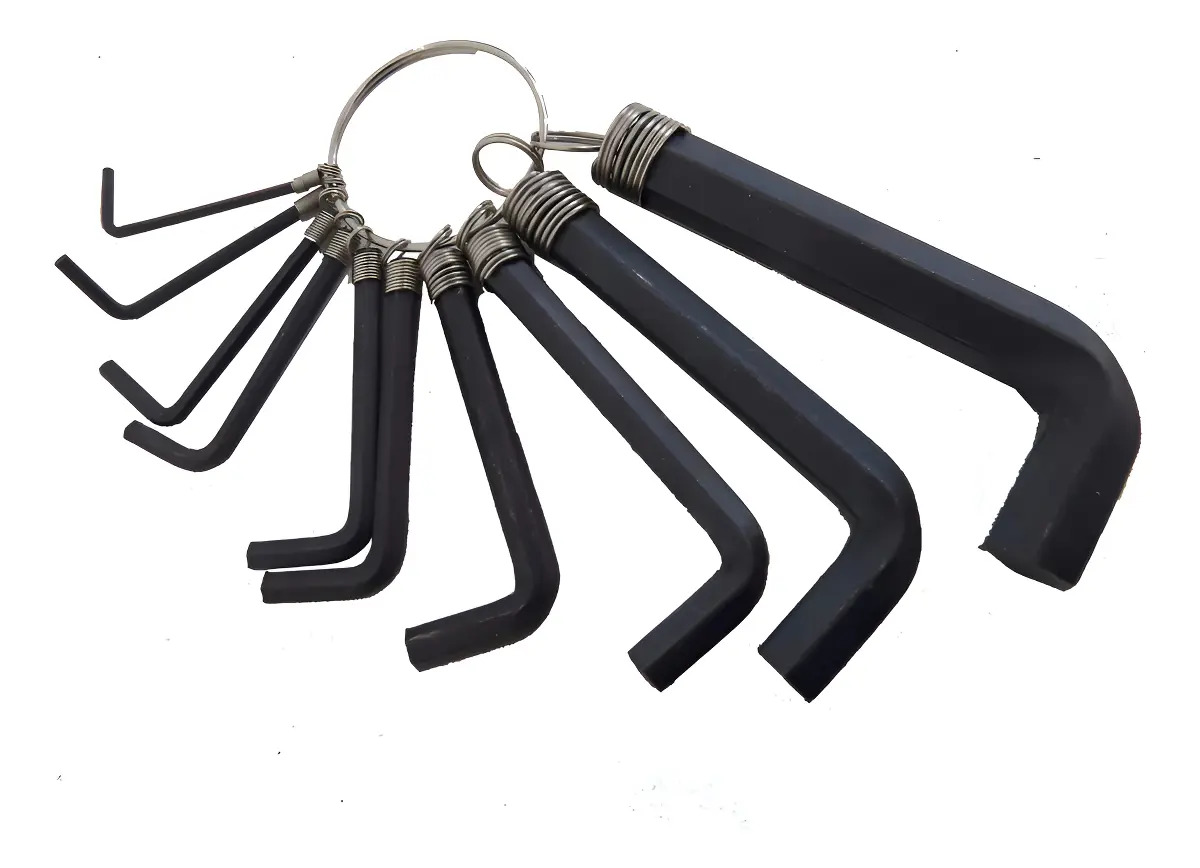 Kit Jogo Chave Allen Com 10 Peças