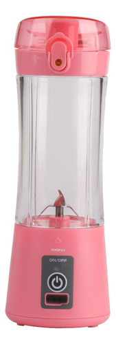 Licuadora Portátil Personal Xion 380ml Color Rosa
