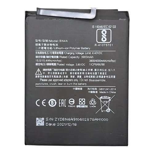 Bateria Pila Xiaomi  Redmi Note 7 /bn4a Con Garantia
