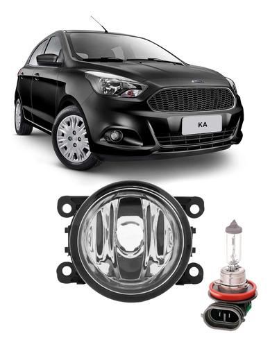 Faro Auxiliar Antinieblas Ford Ka 2016 Al 2018 + H11