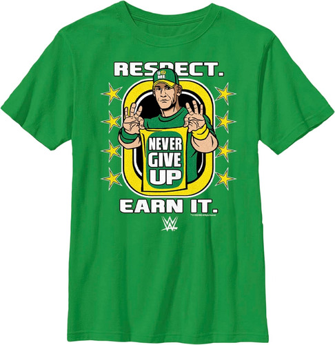 Polera John Cena Wwe Original Earn