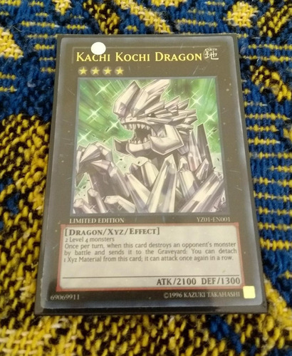 Yu-gi-oh! Kachi Kochi Dragon Yzo1-en001 Ultra