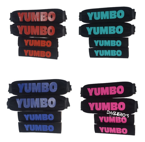 Kit Cubre Amortiguadores+cubre Vainas Yumbo - Varios Colores