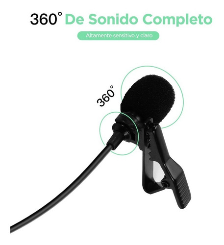 Micrófono Corbatero Lightning Para iPhone iPad Profesional