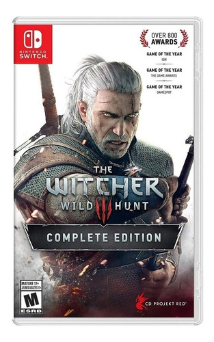 The Witcher 3: Wild Hunt  Complete Edition CD Projekt Red Nintendo Switch Digital