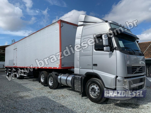 Imagem 2 de 13 de Volvo Fh 460 Globotrotter 2014 + Carreta Sr Palmeira 2014