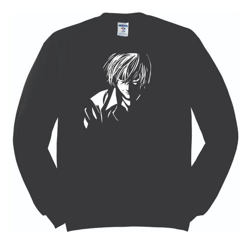 Sudadera Death Note Light Yagami Silueta Hombre Mujer