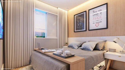 Imagem 6 de 9 de Apartamento 2 Dormitórios Com Varanda A 100mts Da Estação