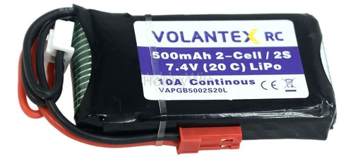 Batería Litio Polímero Lipo 7.4v 500mah 20c Aviones Rc Radio