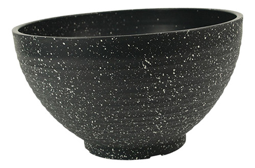 Maceta Para Jardín 30 Centímetros Con Punta Gris Oscuro