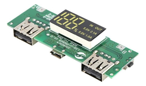 Regulador Modulo De Carga Microusb Usb 5v 2a Pn969 