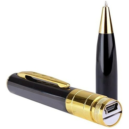 Bolígrafo Espía Usb Camuflado Cámara Seguridad Sd