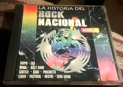 La Historia Del Rock Nacional Vol 2 Cd Pappo Zas Seru Giran