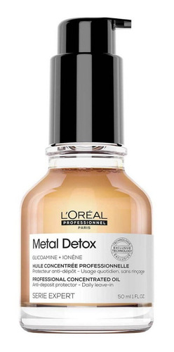 Oil Metal Detox 50ml Loreal Aceite Concentrado Antirotura