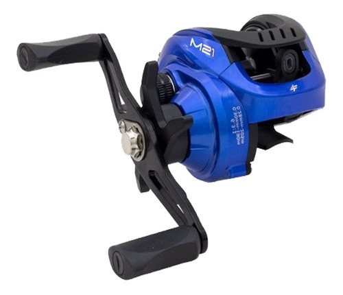 Carretel Carretilha Albatroz Fishing M21 Direita Cor Azul