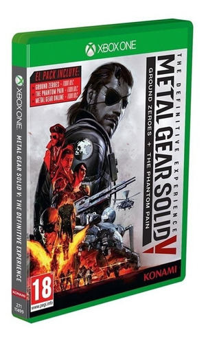 Metal Gear Solid V Definitive Experience Xbox One (sellado) 