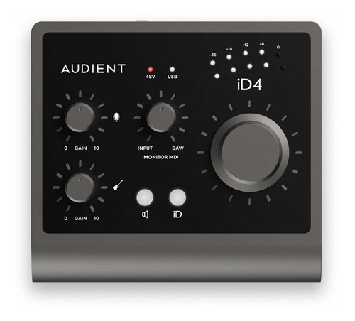 Interfaz De Audio Audient Id4 Mkii 
