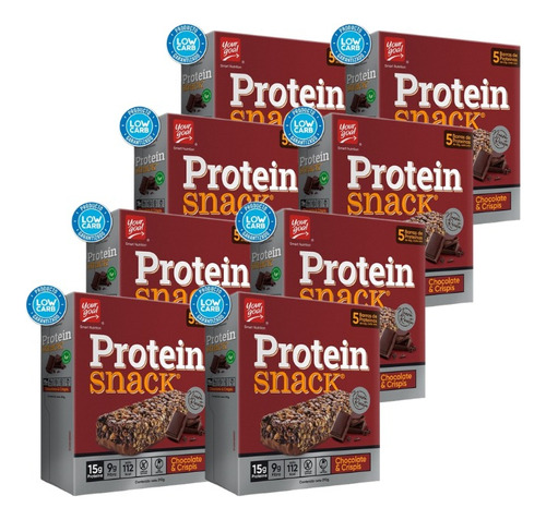 Protein Snack Chocolate 40 Barras De Proteina Dietafitness