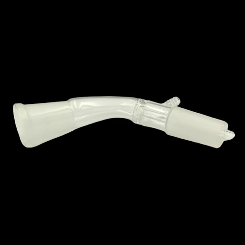 Conector De Destilacion Al Vacio Curvo 105 Grados 24/40