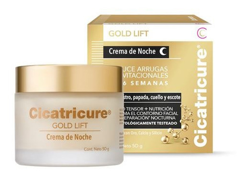 Crema De Noche Cicatricure Gold Lift 50 Ml