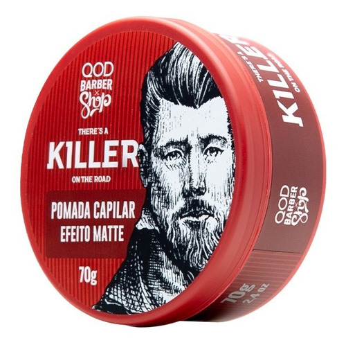 Imagem 2 de 4 de Pomada Killer 70g Efeito Matte | Alta Fixação | Qbs