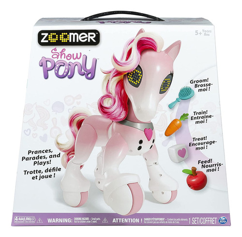 Spin Master 6036999 Zoomer Show Pony Con Sonidos De Luces Y