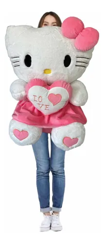 Peluche Hello Kitty Kawaii Especial de 40 Cm GENERICO