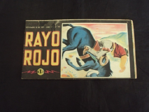 Rayo Rojo # 410  (30 De Setiembre De 1957)