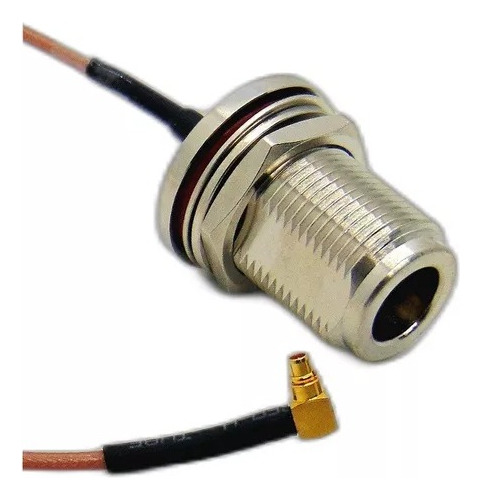 Cabo Pigtail Mikrotik Mmcx X N Fêmea 20cm