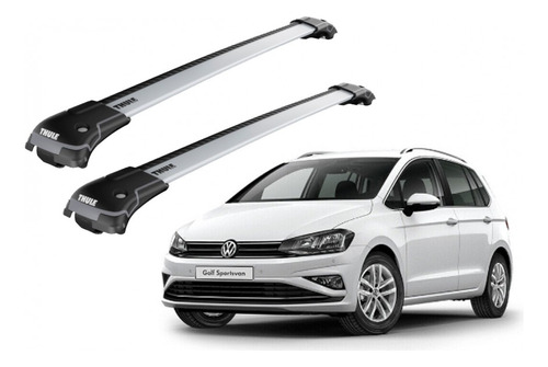 Barras Thule Volkswagen Golf Sportsvan 14-20 Re / Wing Edge