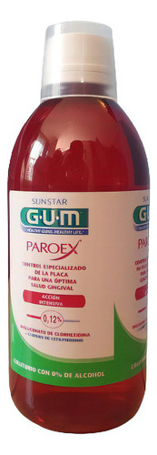 Paroex Colutorio Gum Accion Intensiva 500ml Placa Y Cirugía