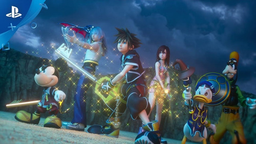 Kingdom Hearts 3 Ps4 Steelbook Edition Mídia Física