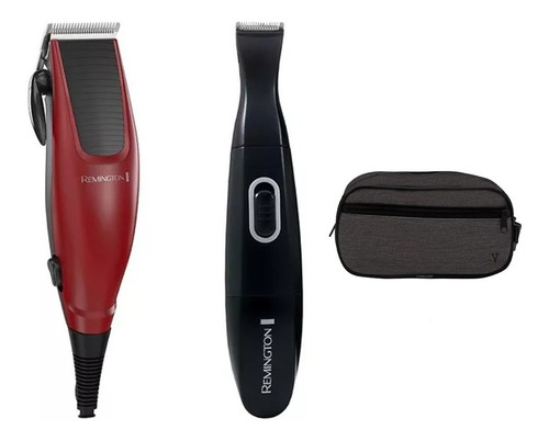 Maquina Cortadora Pelo Potente Remington Acero + Trimmer Ultimo Modelo