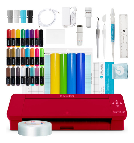 Imagen 1 de 3 de Kit Silhouette Cameo 4 Color White