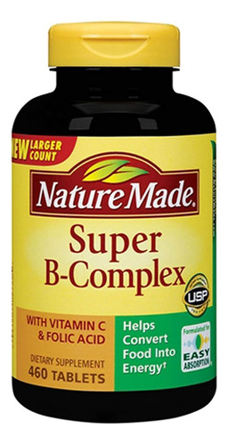 Nature Made B Complex - Salud Y Belleza - 460 Tabletas